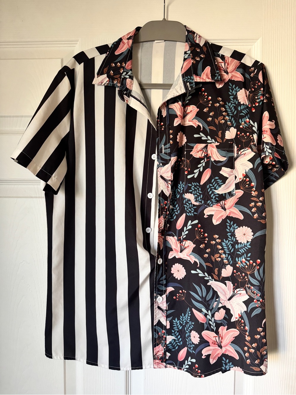 Printed Button Up Shirt/ Blouse